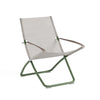 Snooze loungestoel + footstool - Military Green