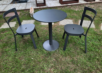 Set Thor Ø60cm Table / Thor Chair x2