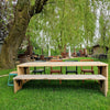 Set Forestry Table + Forestry Bench + Thor chair 4x