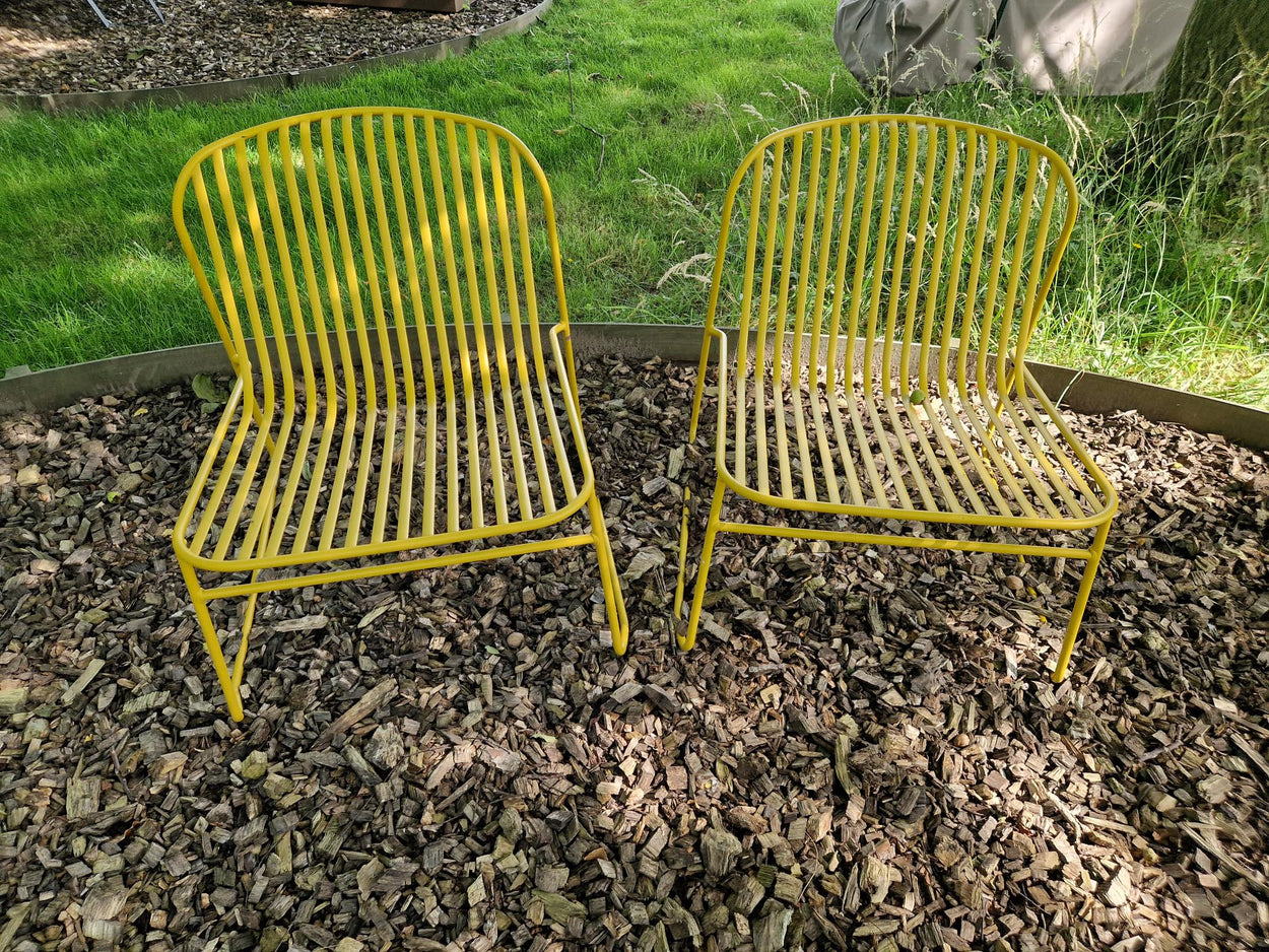 Riviera lounge chair / 2 stuks - Curry Yellow