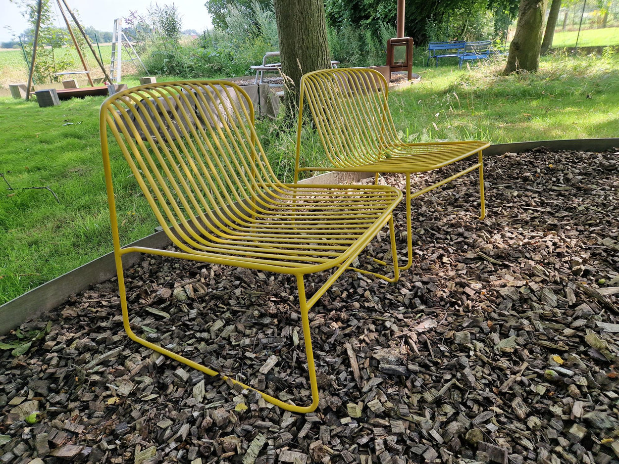 Riviera lounge chair / 2 stuks - Curry Yellow