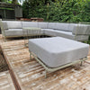 Set Cannolè 5-seater corner Sofa + Pouf module + Coffee table