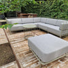 Set Cannolè 5-seater corner Sofa + Pouf module + Coffee table