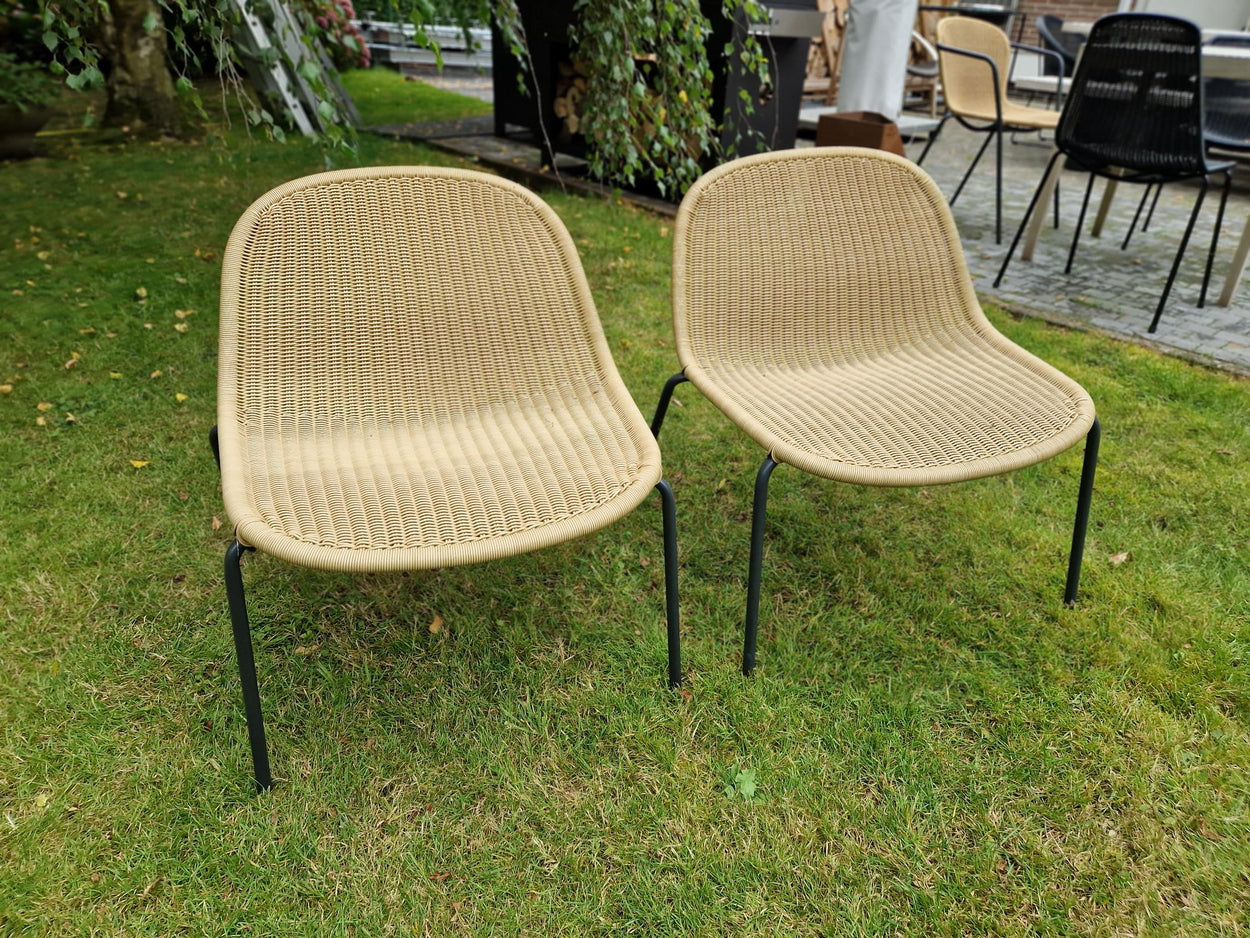 Set Edwin Lounge chair x2