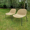 Set Edwin Lounge chair x2