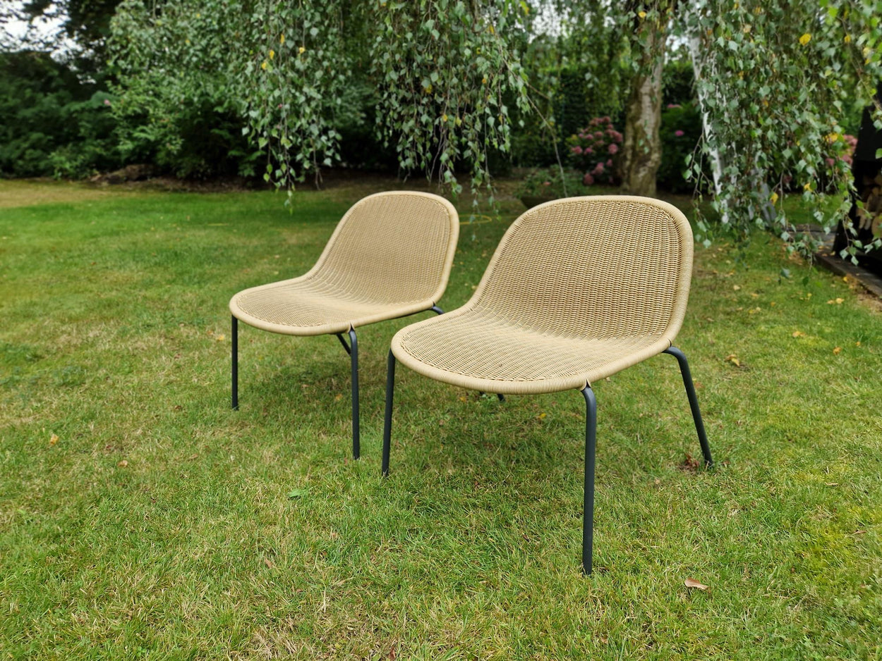 Set Edwin Lounge chair x2