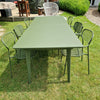 Set Plus4 tafel 220+110 / Apero chair x2 / Apero armchair x2 - Militairy green