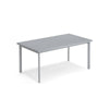 Set Star tafel 160x90 / Star chair Aluminium x4