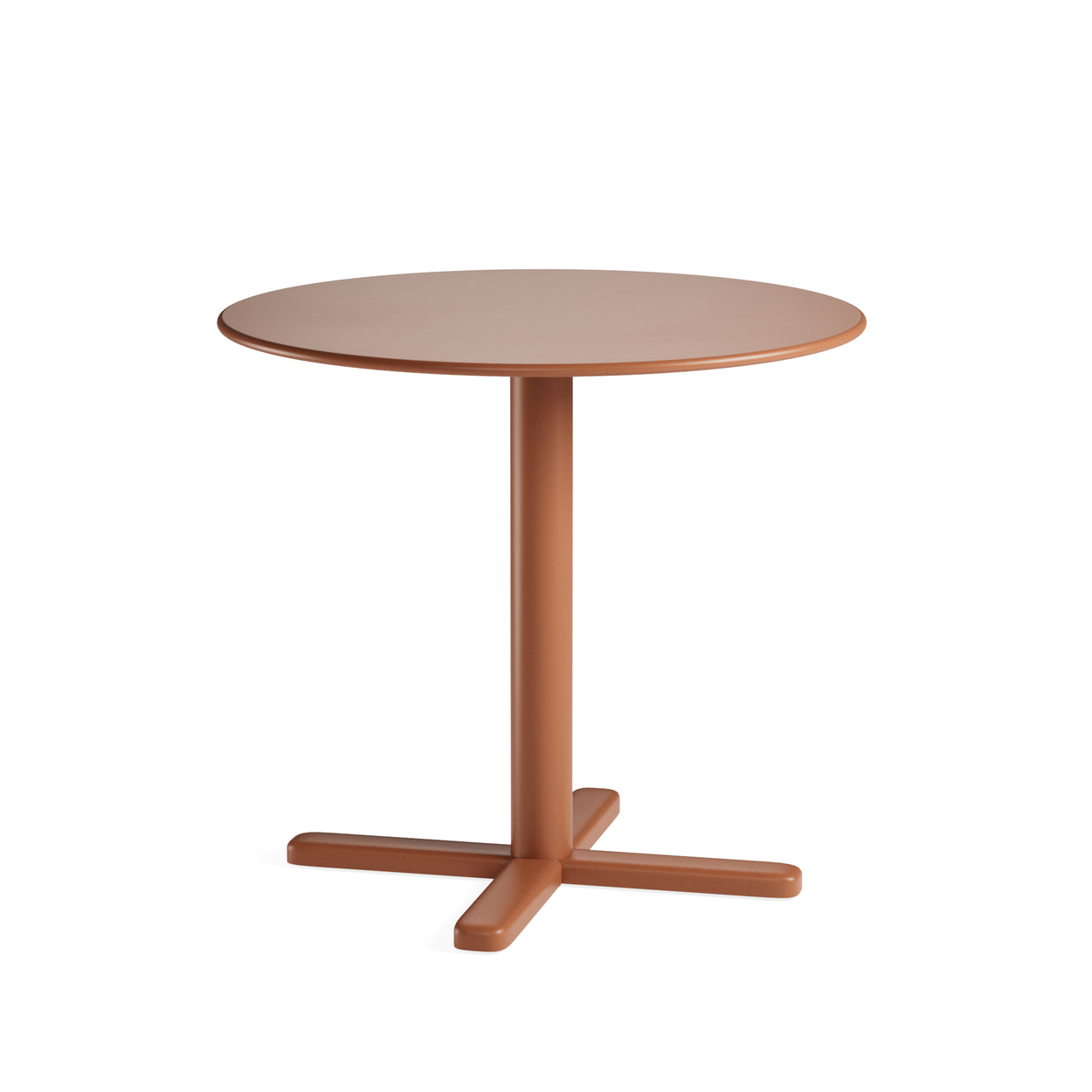 Set Darwin tafel Ø 80 cm / Ronda X  armchair x2 - Maple red