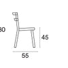 Set Forestry Table + Forestry Bench + Thor chair 4x