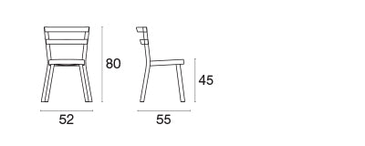 Set Forestry Table + Forestry Bench + Thor chair 4x