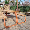 The Table M 235cm - Koperbruin