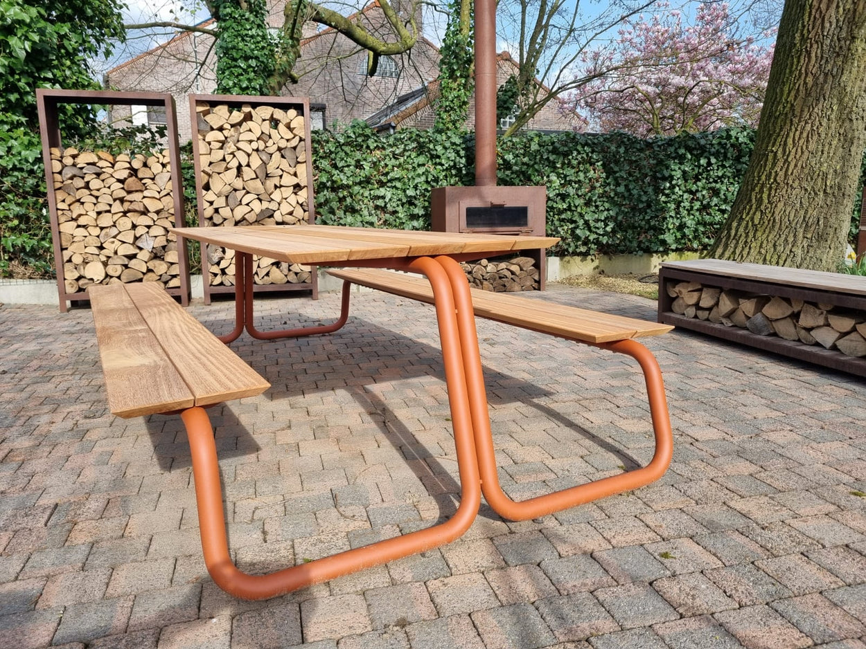 The Table M 235cm - Koperbruin