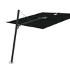 Spectra zwevende parasol 3 m - Black/Black + cover + parasolvoet