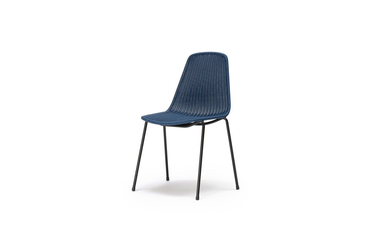 Basket chair Red en Blue outdoor - special edition