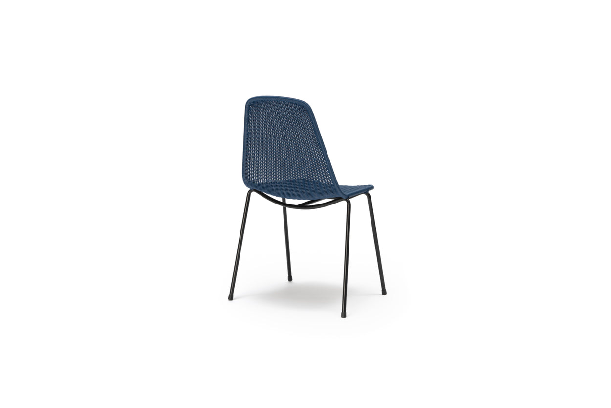 Basket chair Red en Blue outdoor - special edition