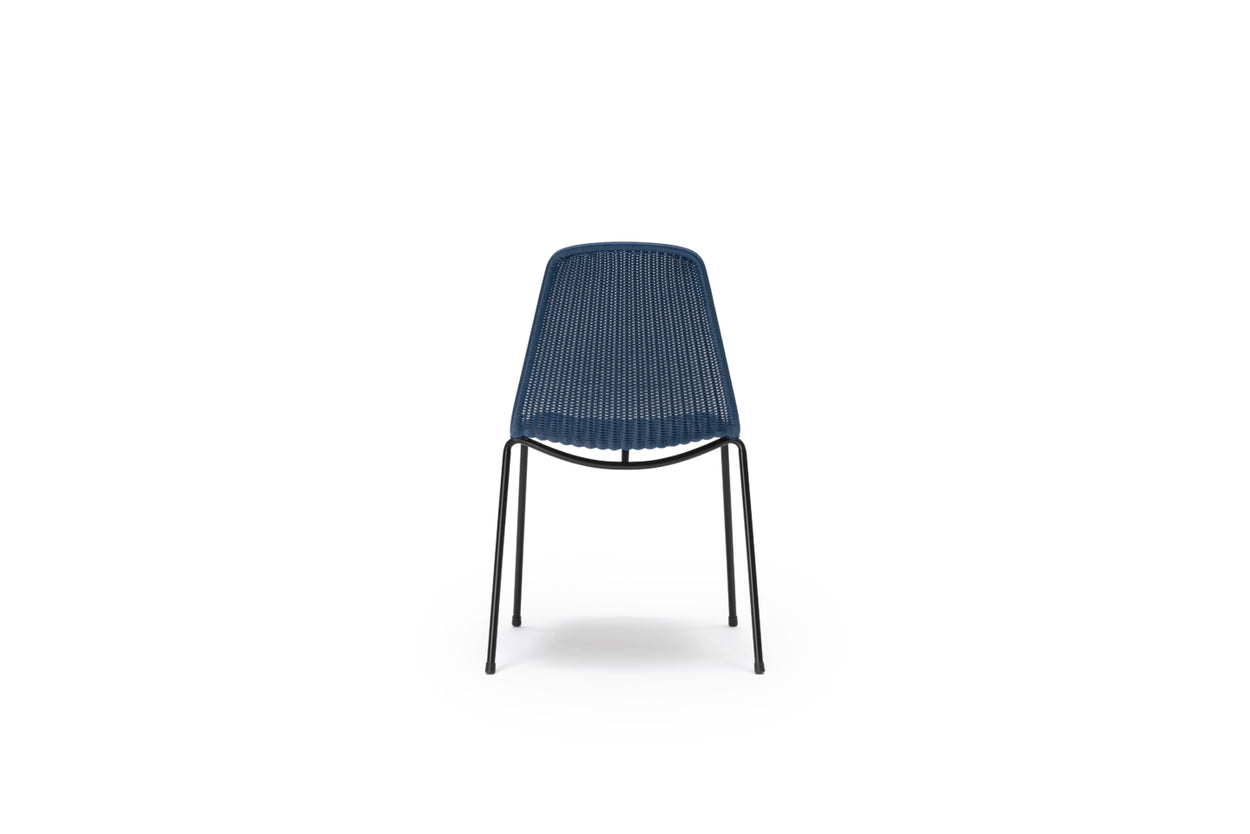 Basket chair Red en Blue outdoor - special edition