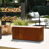 Garden Bench - Corten