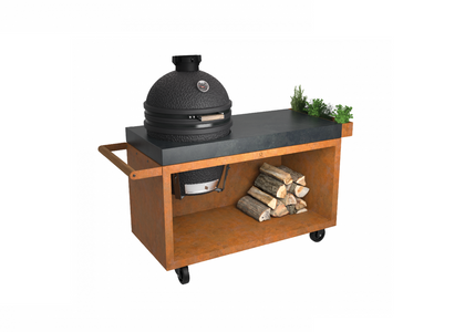 Kamado Table 135 PRO - Corten