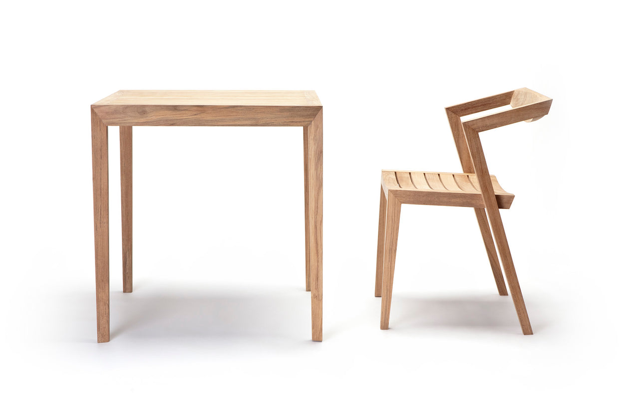 Set Urban Table S + Urban Armchair x4