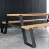 Fuse Picknick Table 180cm - Zwart