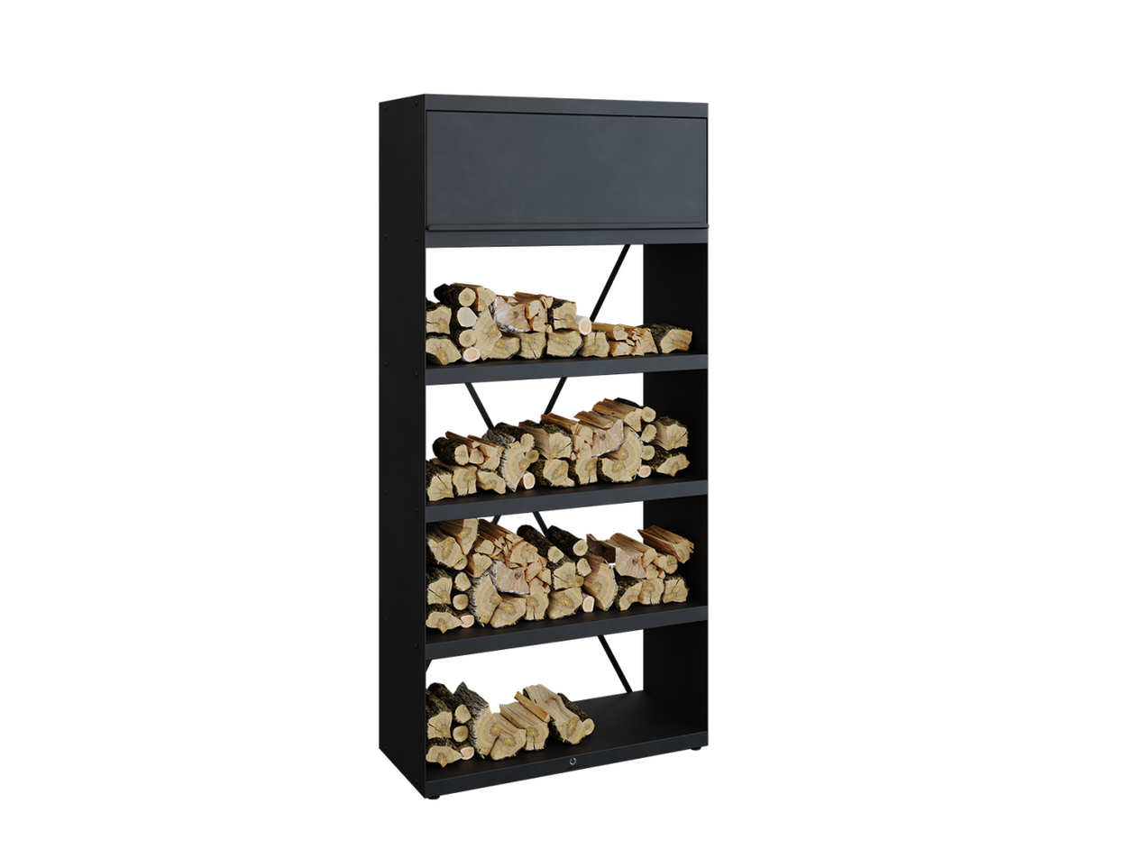 Wood Storage 100 - Black