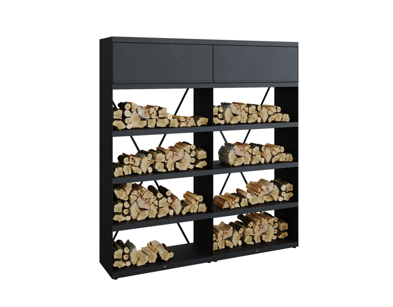 Wood Storage 200 - Black