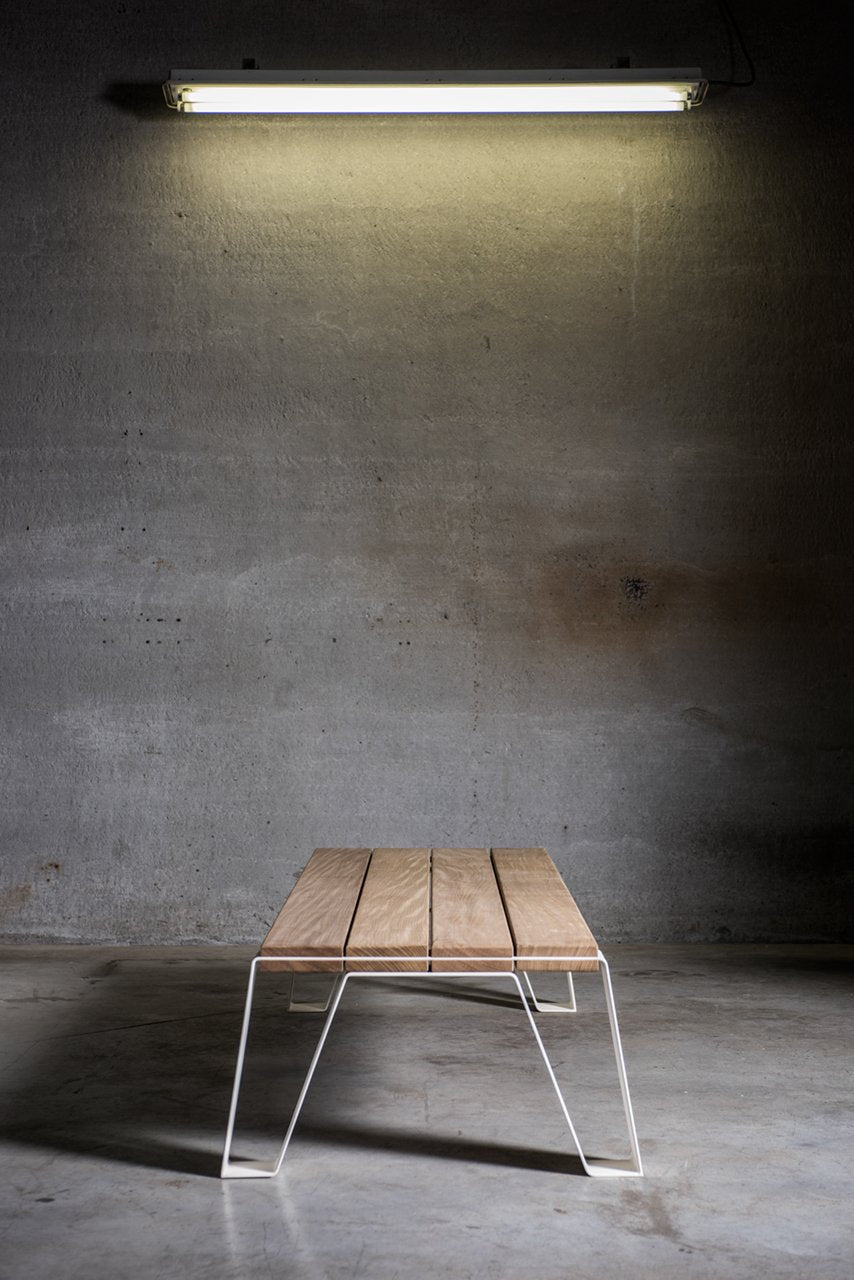 Muse Bench 240cm - Wit